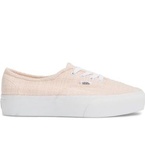 NEW Vans Pink Canvas
